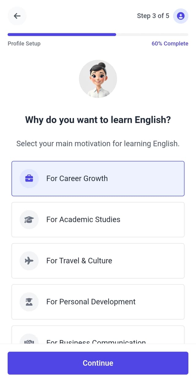 Onboarding Step 1