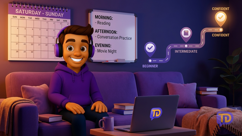Weekend English Practice Plan: Saturday & Sunday Routines That Work