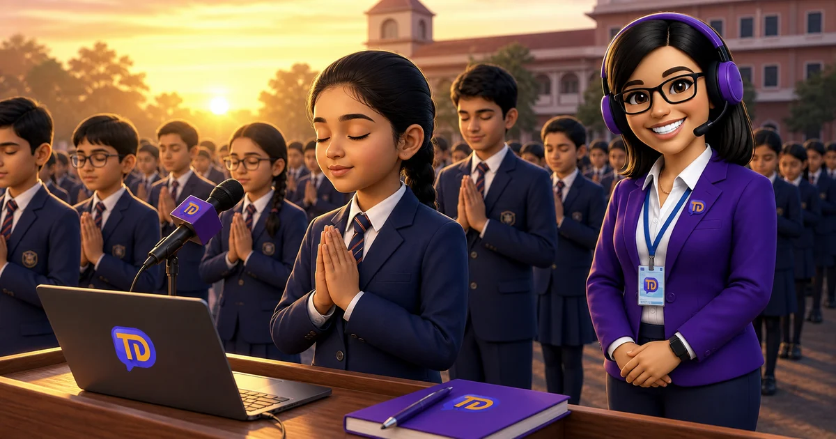 Prayer for School Assembly (With Meaning and Pronunciation)