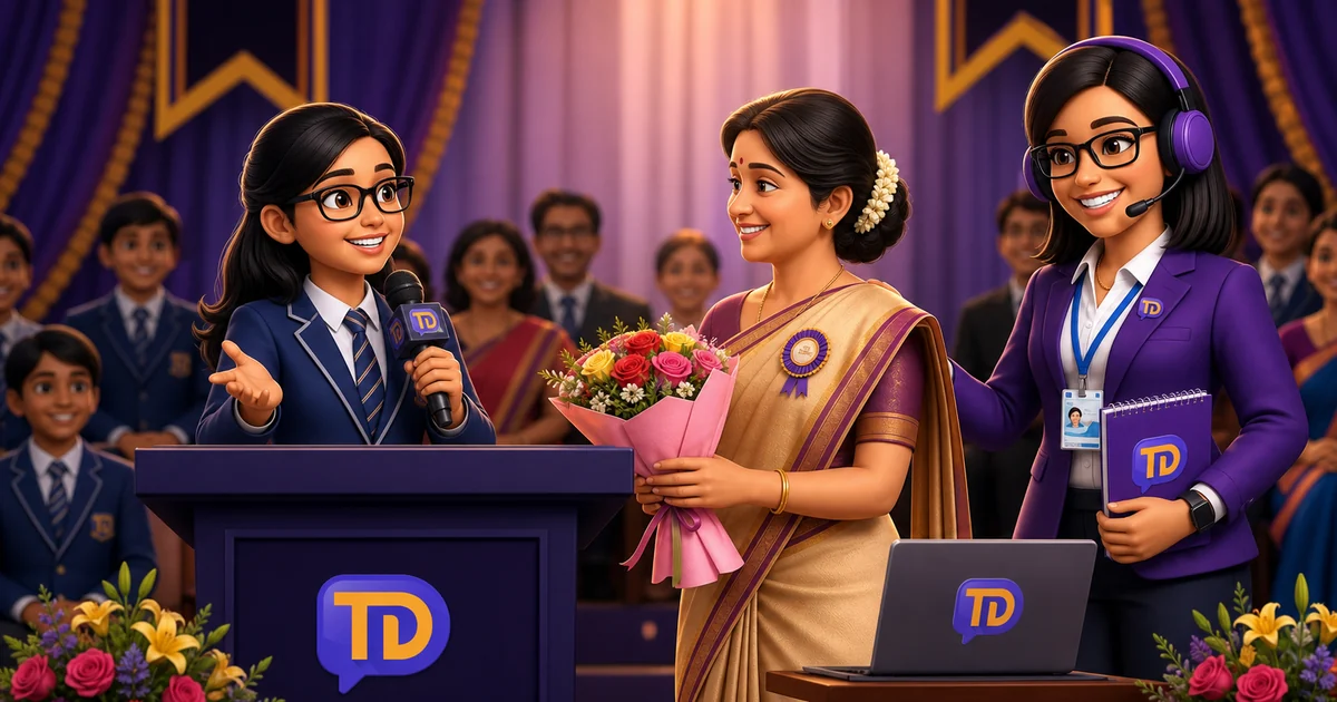 Teachers' Day Anchoring Script in English 2026 (Full Programme)