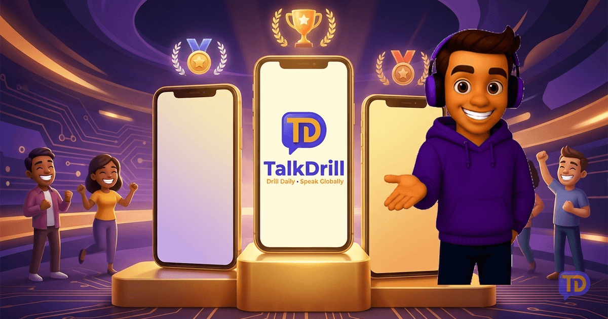 Best English Learning Apps for Hindi Speakers (2026) | TalkDrill