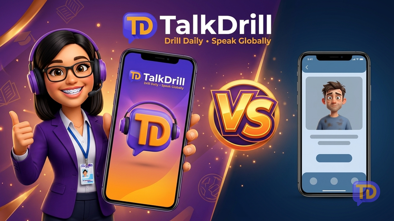 TalkDrill vs Bold Voice: Full Conversation vs Pronunciation Drills