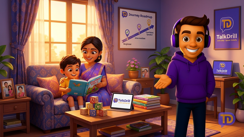 How Parents Can Help Kids Speak English at Home (India)