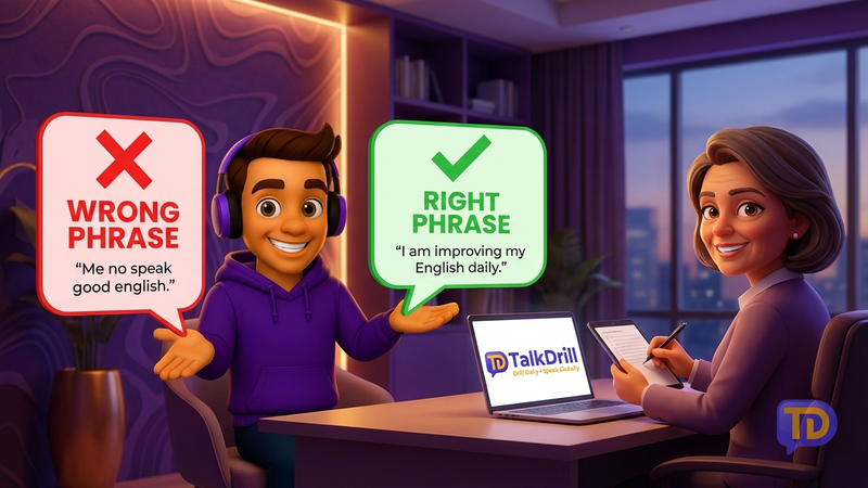 15 Common English Mistakes Indians Make in Interviews