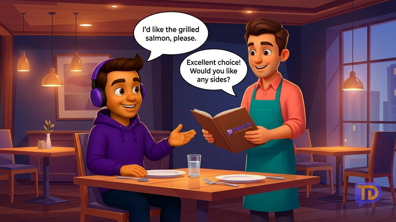 Restaurant English: How to Order Food and Make Reservations