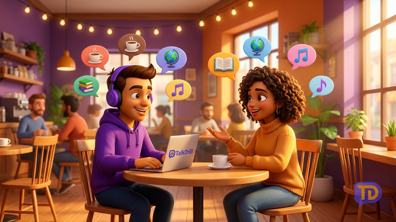 50 English Conversation Topics for Beginners (With Sample Dialogues & Practice Tips)