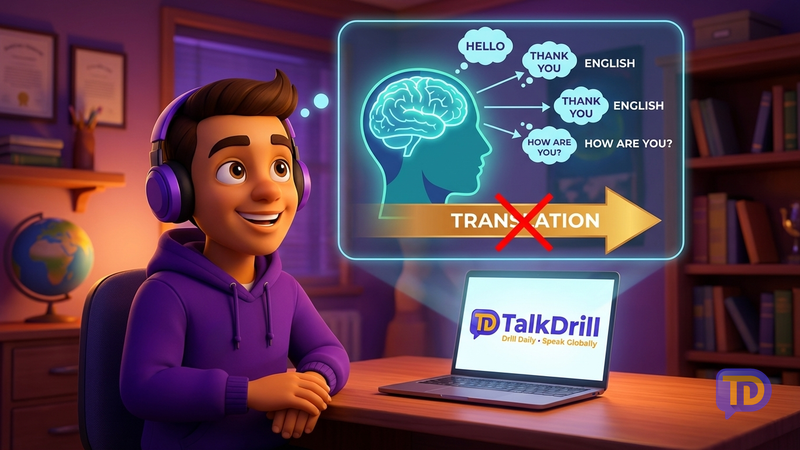 How to Think in English (Stop Translating in Your Head)
