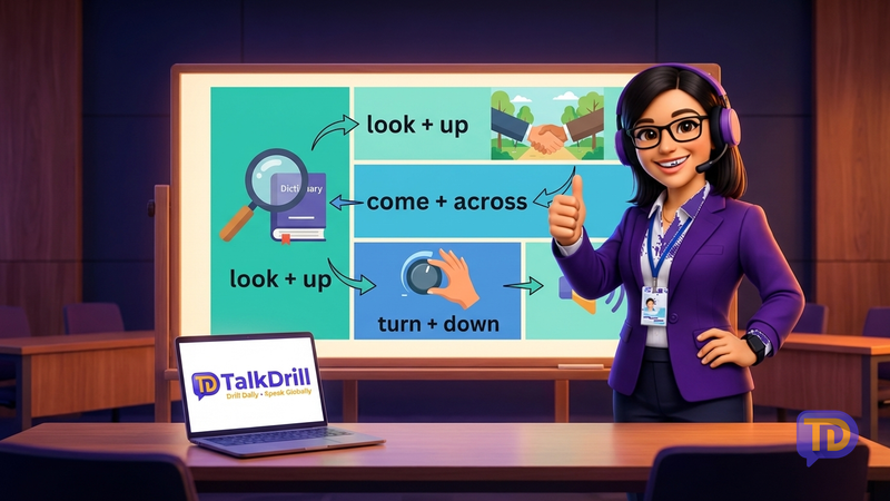 100 Phrasal Verbs for Daily Conversation (with Meanings & Examples)